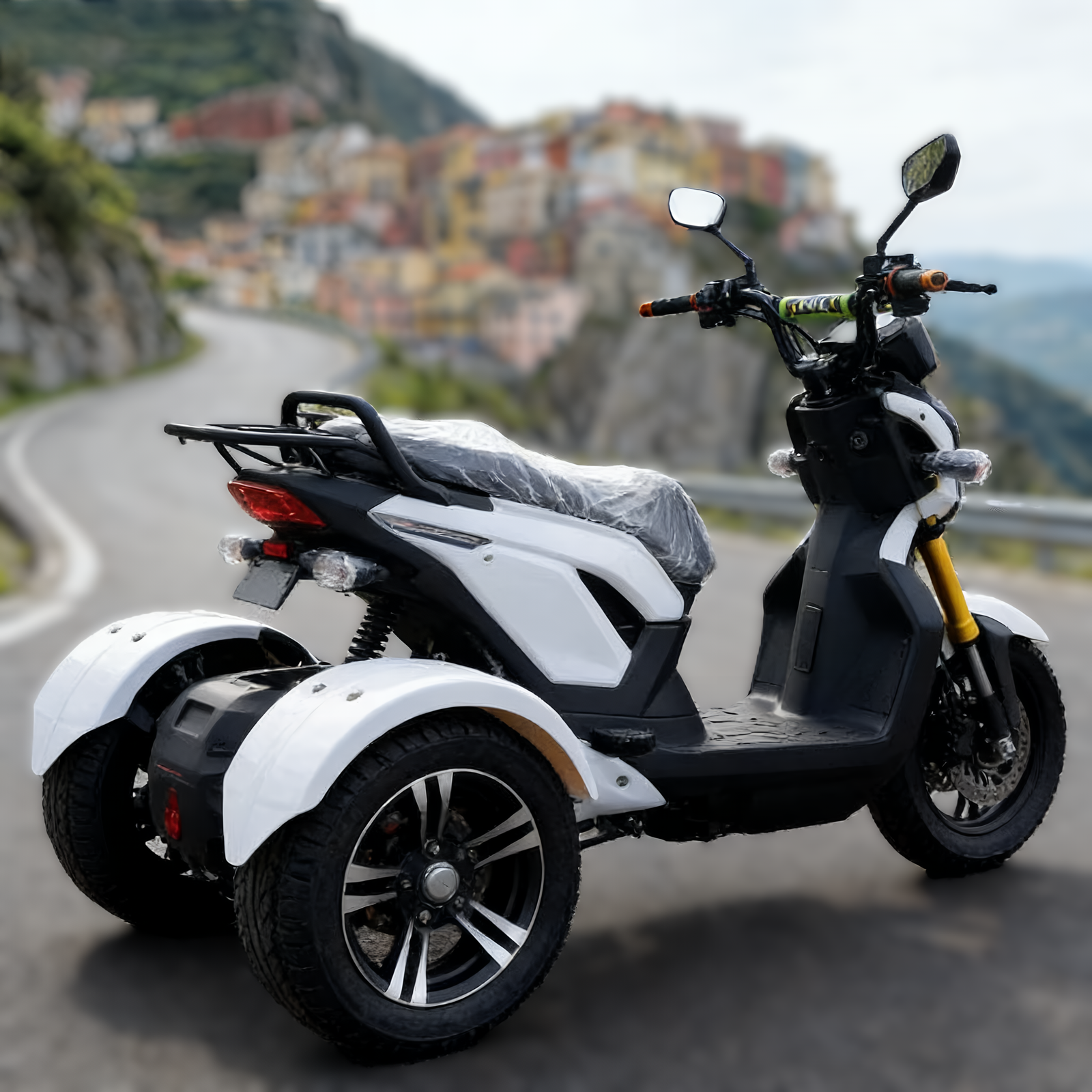 Electric Tricycle Review | Powerful 3-Wheel Electric Tricycle(1000W, 70V) 5 Electric Tricycle