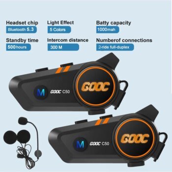 Helmet Bluetooth Headset