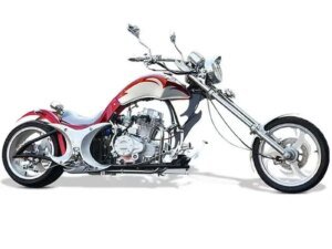 Custom Chopper Motorcycle