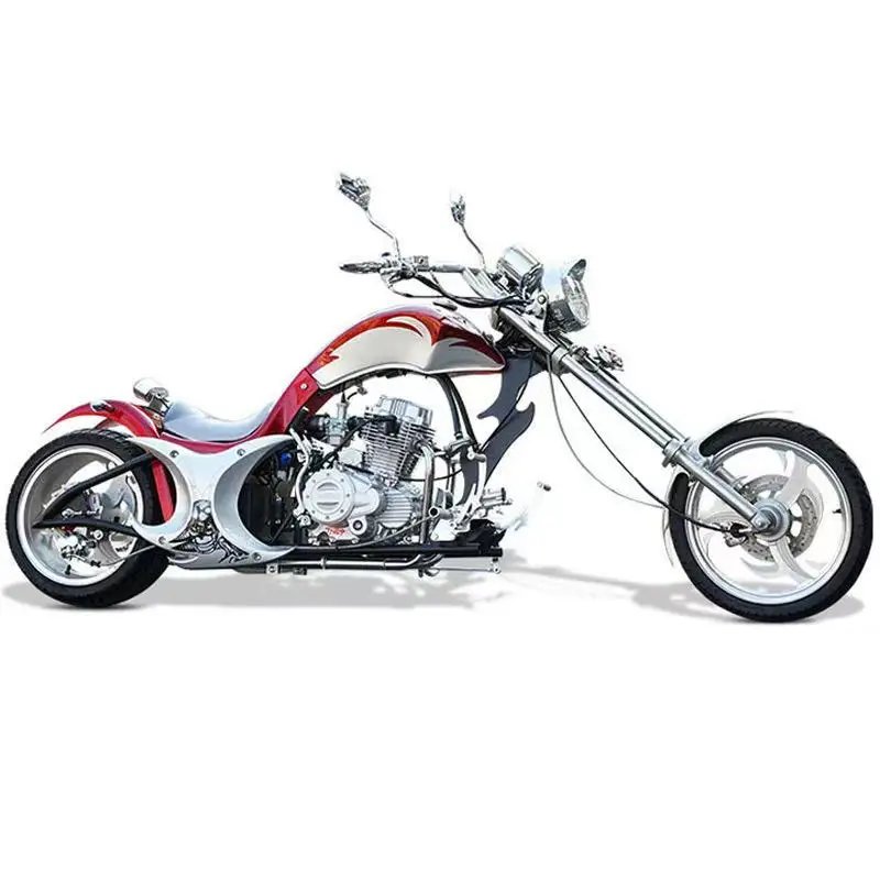 Custom Chopper Motorcycle