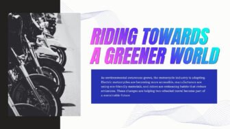 Riding Towards a Greener World: How Motorcycles Are Becoming More Sustainable